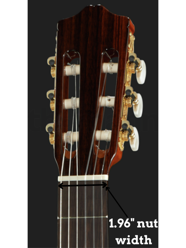 Image reveals Cordoba Dolce nut width