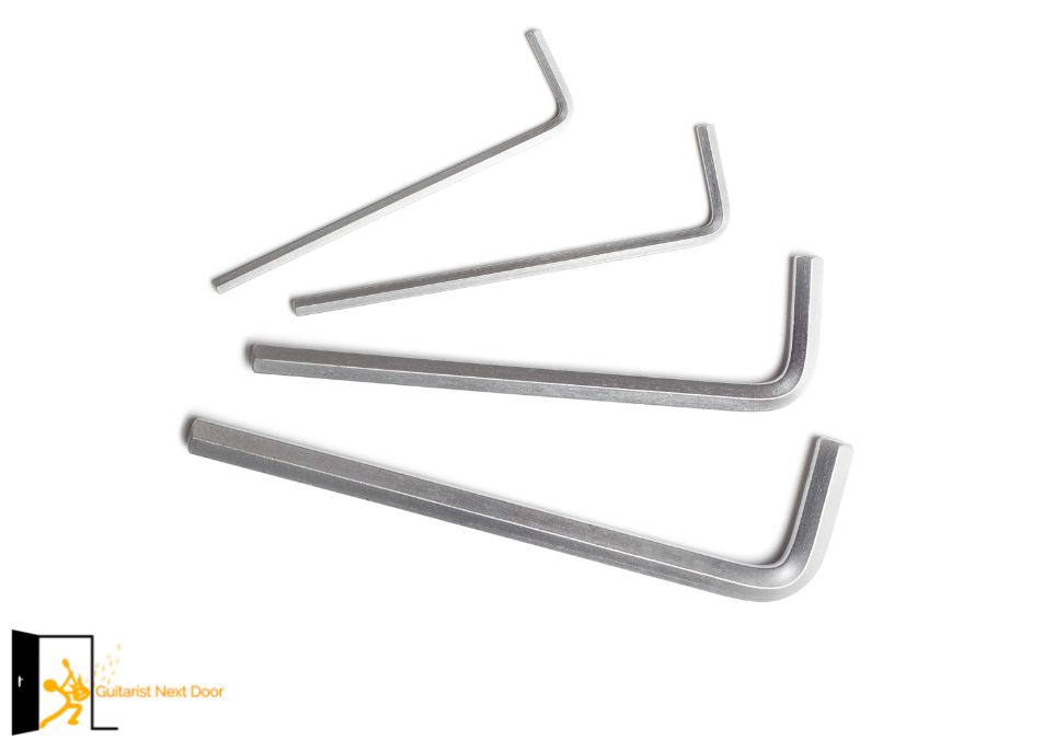 image displays Hex wrenchs (aka Allen keys)