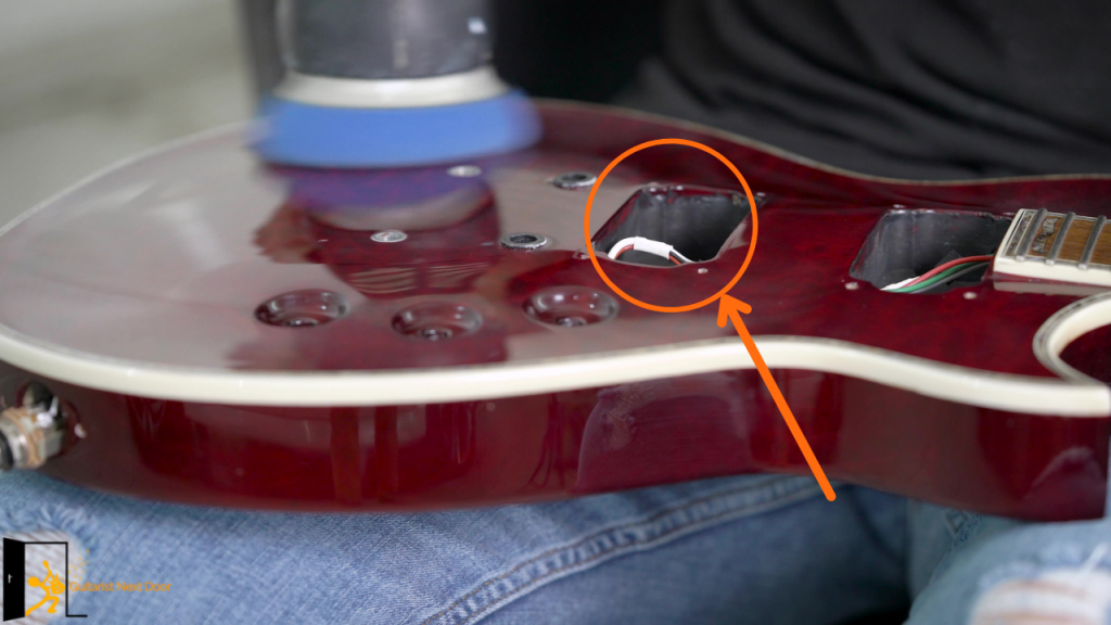 Photo displays what is Guitar Shielding