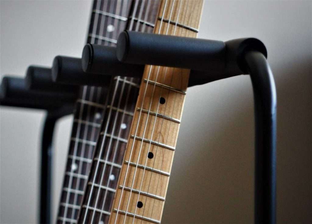 Photo shows reader an multi-guitar stand