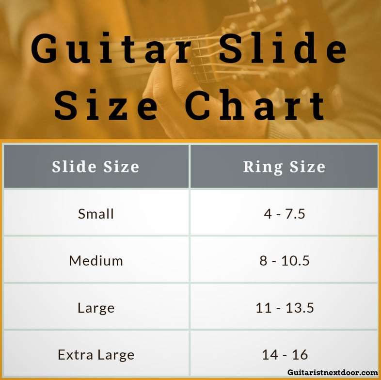 Image reveals guitar slide sizes