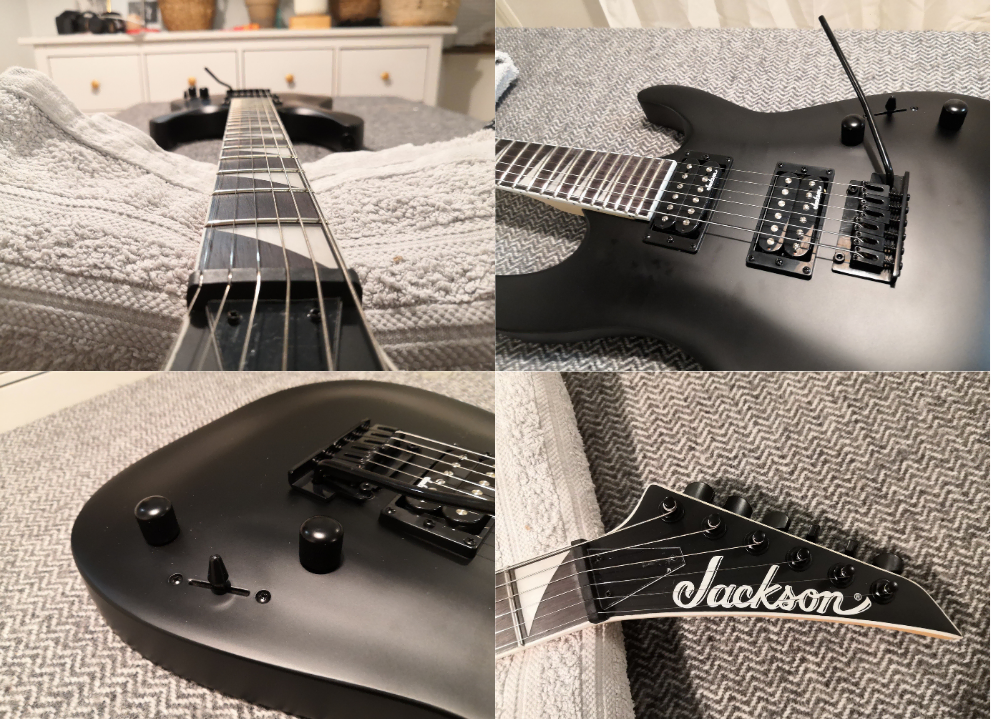 photo displays Jackson JS22 Dinky hardware quality