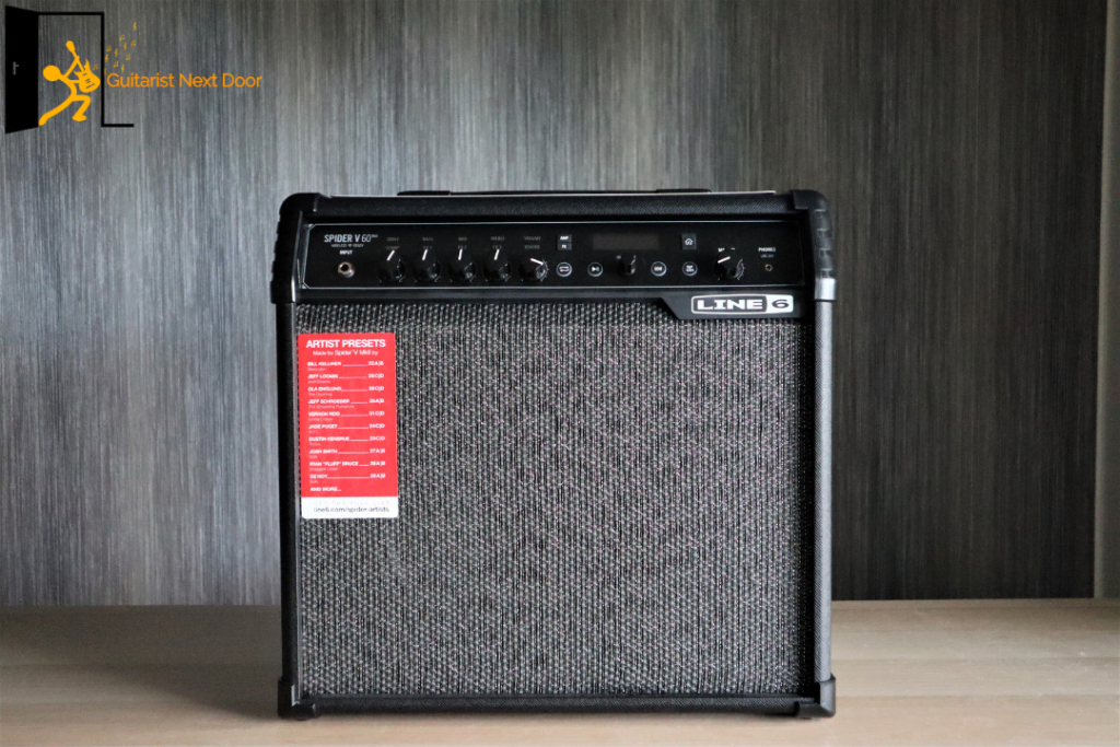 photo displays line 6 spider V 60