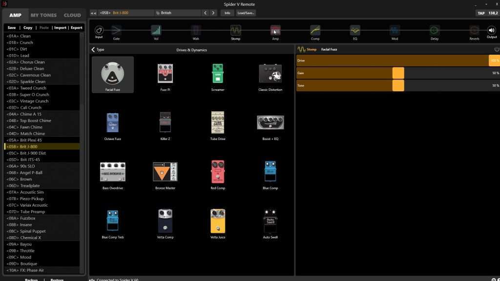 image displays Spider V Remote
