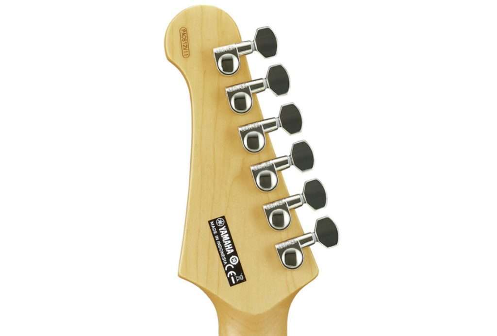 photo reveals that Yamaha pacifica 612V II X is made in indonesia