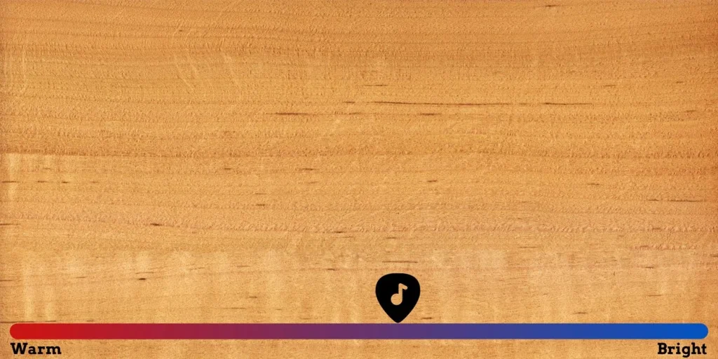 displays alder wood and reveals how it can affect the sound of electric guitar