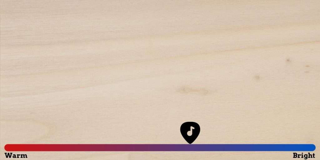 displays poplar wood and reveals how it can affect the sound of electric guitar