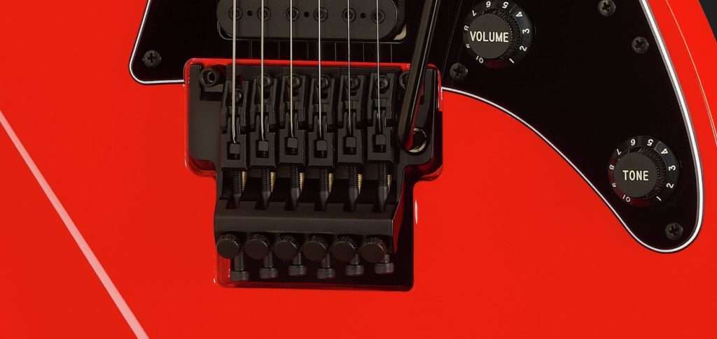 displays Ibanez Edge bridge