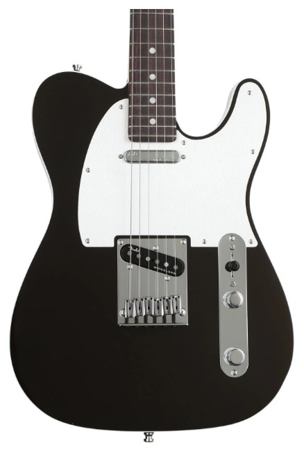 displays Fender American Ultra Telecaster - Texas Tea