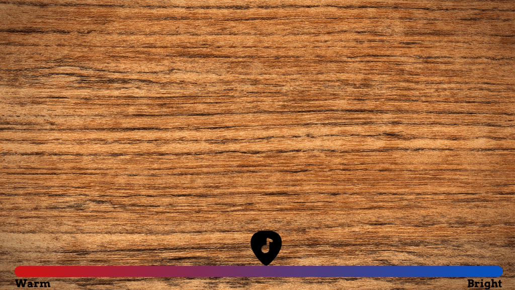 displays Ovangol acoustic guitar tonewood