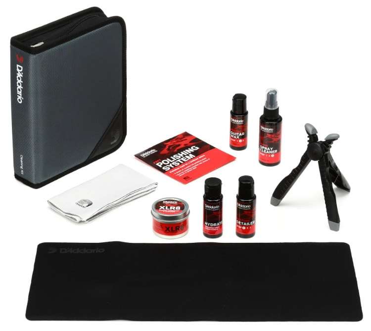 Displays D'Addario cleaning kit