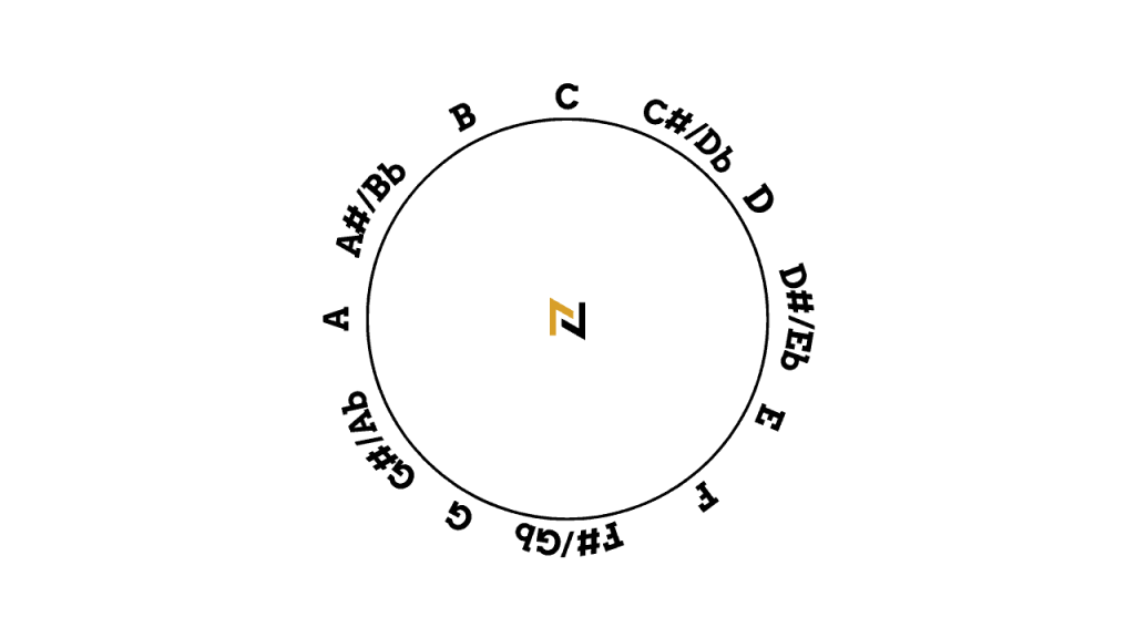 displays Chromatic Scale