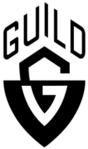 logo for one of our best acoustic guitar brand runners-up - guild
