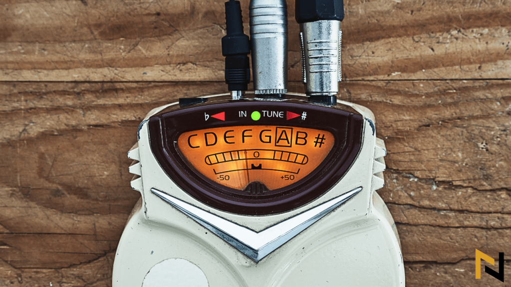 displays Guitar Tuner Pedal