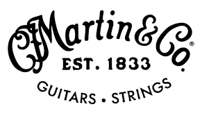logo for our best acoustic guitar brand - martin