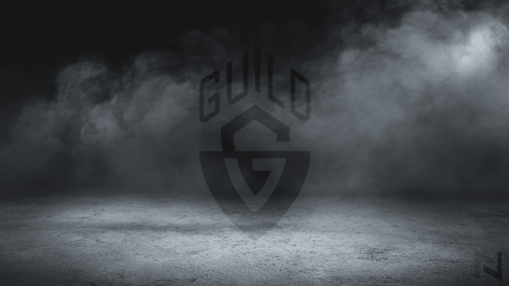 displays guild guitars logo