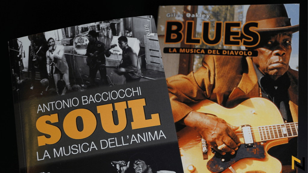 displays John Lee Hooker on book cover