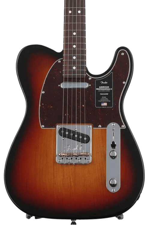 Fender American Professional II Telecaster - 3-color Sunburst with Rosewood Fingerboard