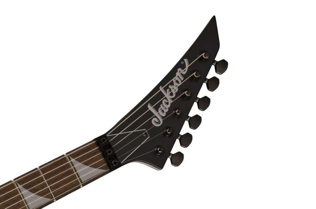 Jackson Guitars' famous pointy headstock