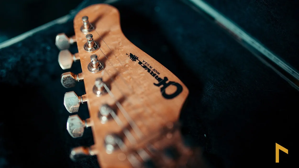 headstock of the best charvel guitar