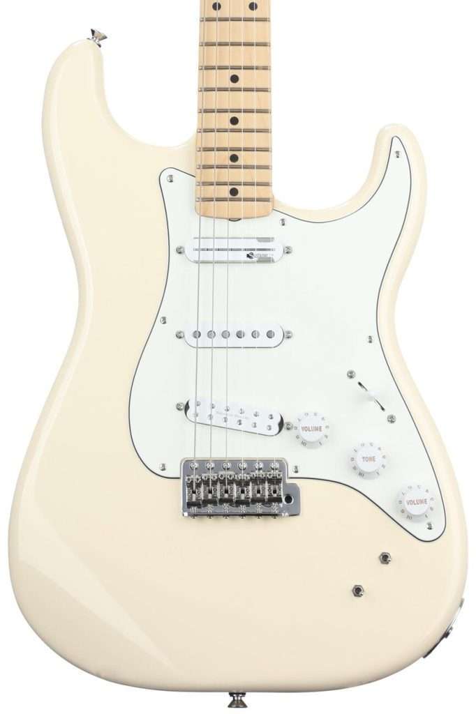 image showing Fender EOB Ed O'Brien Stratocaster finished in Olympic White