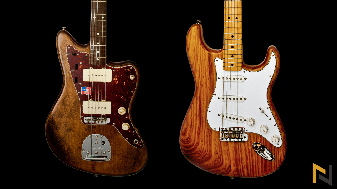 image showing stratocaster vs jazzmaster