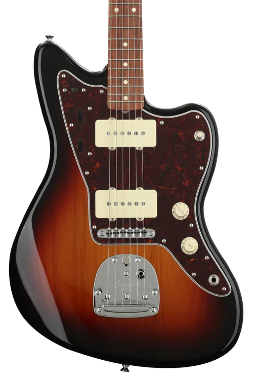 image shows Fender Vintera '60s Jazzmaster Modified - 3-color Sunburst