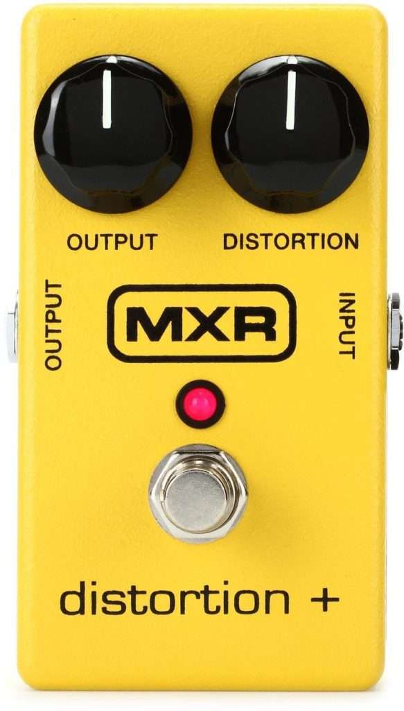 image shows MXR M104 Distortion + Pedal