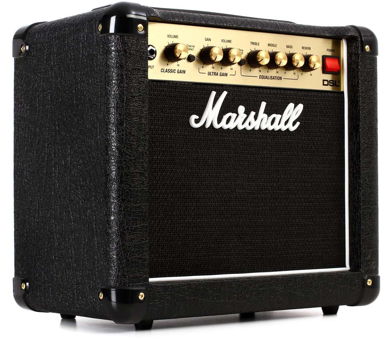 image shows the Marshall DSL1CR 1x8" 1-watt Tube Combo Amp